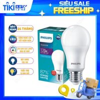 Bóng đèn LED Bulb PHILIPS Essential E27 - Tiết kiệm điện, Ánh sáng chất lượng cao - Hàng Chính Hãng - 13W - Ánh sáng trắng 6500K