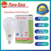 Bóng đèn LED BULB tròn 30W Rạng Đông A120N1/30W Rạng Đông Chính Hãng 36