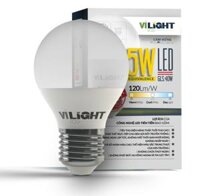 Bóng đèn led bulb tròn 5W Vi-Light VLEBU05BT1