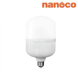 Bóng đèn LED bulb trụ 30W đui E27ánh sáng vàng Nanoco mã NLBT303
