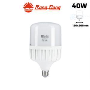Bóng đèn LED Bulb trụ Rạng Đông TR120N1/40W.H