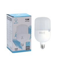 Bóng đèn LED bulb trụ vỏ nhựa trơn giá rẻ 15W [BE-GR-S06]				Còn hàng