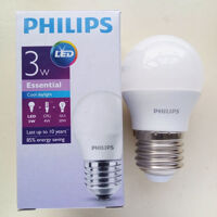 Bóng đèn Led búp Philips LEDBulb 3W E27 6500K 230V P45(APR)