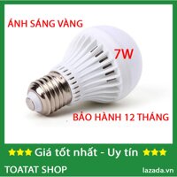 Bóng đèn led cầu 7w (vàng)