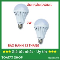 Bóng đèn led cầu 7w (vàng)