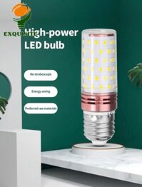 BÓNG ĐÈN LED DẠNG BẮP NGÔ NGẮN - ĐUI E27/E14 - CÔNG SUẤT 12W - VÀNG - M: SL26