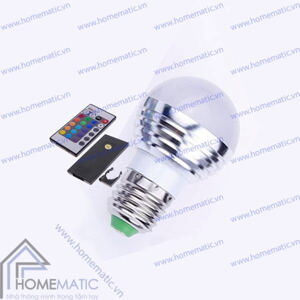 Bóng đèn LED đổi màu có điều khiển từ xa Homematic RGBLED-3