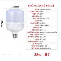 Bóng đèn LED đủ 28w và 38w