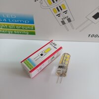 Bóng Đèn LED ghim G4 220V 5W ánh sáng Vàng