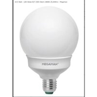 Bóng đèn Led Globe công suất 10.5w điều chỉnh được ánh sáng (Dimmable) |Megaman chính hãng|