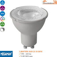 Bóng Đèn Led GU10 Megaman LR057050 5W 36D DIM