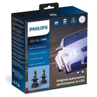 Bóng đèn LED H4 12953 Ultinon Pro9000 Philips 5800K + 250%