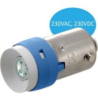 Bóng đèn LED Idec LSED-M3SN, Màu Xanh dương, 220V AC/DC