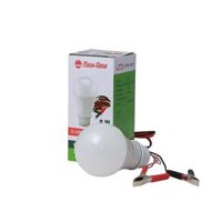 Bóng Đèn LED Kẹp Bình Ắc Quy 12V - 24V DC 7W  9W  12W Rạng Đông - 7W Kẹp - Sáng trắng 6500K