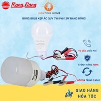 Bóng Đèn LED Kẹp Bình Ắc Quy 12V - 24V DC 7W / 9W / 12W Rạng Đông, tiết kiệm điện chipled SAMSUNG bảo hành 24 tháng