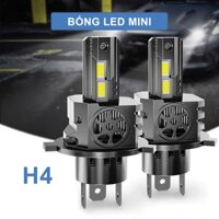 Bóng Đèn LED Mini H4 24V – Chuyên Dùng Cho Xe Tải, Lắp Đặt Dễ Dàng