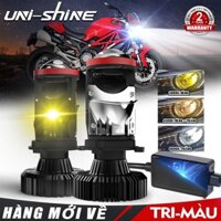 Bóng đèn LED Mini H4 chất lượng cao siêu sáng Y7D cho xe máy Hi / Lo Beams 6500K 4300K 3000K Đèn sương mù LED cho ô tô Xe máy 12V