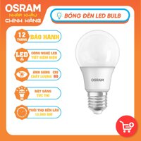 Bóng đèn LED OSRAM LED ECO BULB CLASSIC A E27 - Ánh sáng chất lượng, Tiết kiệm điện - Nhập Khẩu Chính Hãng - 7W - Ánh sáng vàng 3000K