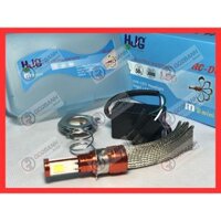 Bóng đèn led pha HJG 3 tim dây tản nhiệt Winner, Exciter, Sirius, Future Fi 125, Wave Rs, Airblade 110/125