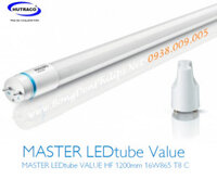 Bóng đèn Led Philips 1m2 Master LedTube HO 14W865 T8 chiếu sáng nhà xưởng, văn phòng