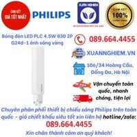 Bóng đèn LED PLC 4.5W 830 2P G24d-1 ánh sáng vàng