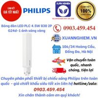 Bóng đèn LED PLC 4.5W 830 2P G24d-1 ánh sáng vàng