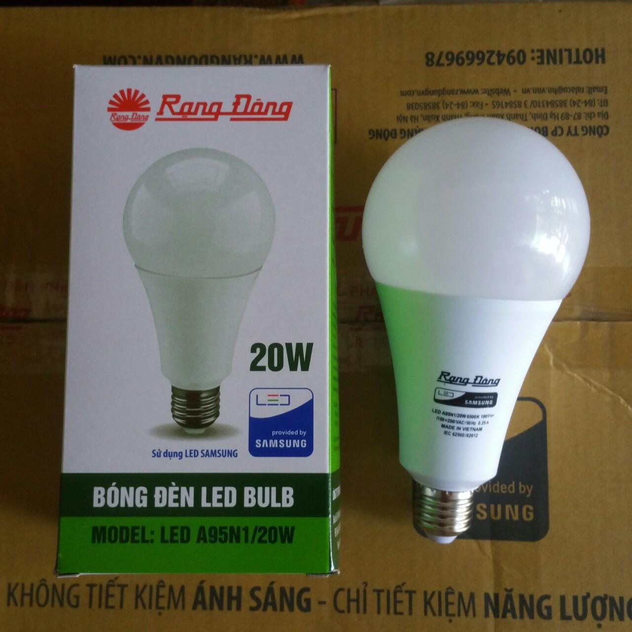 Bóng đèn LED Rạng Đông A95N1/20W
