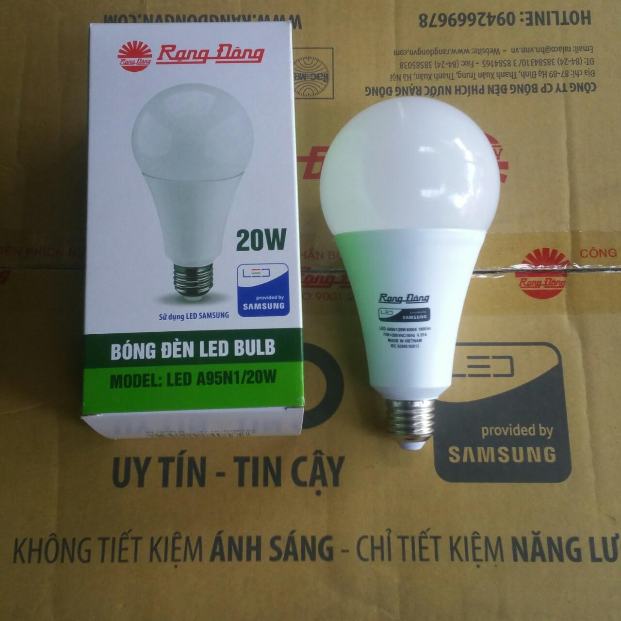 Bóng đèn LED Rạng Đông A95N1/20W