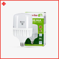 Bóng Đèn Led Rạng Đông - Bóng Đèn Bulb Trụ 20W, 30W, 40W, 50W Tiết Kiệm Điện - BH 1 Năm
