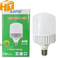 Bóng đèn led siêu sáng MPE,  (20w - 60w)Bóng đèn led MPE thân nhôm tản nhiệt siêu bền tuổi thọ 30.000 giờ chính hãng MPE