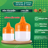 Bóng Đèn LED Tích Điện 200W, Thời Gian Sử Dụng 8-10 Giờ, Đèn Siêu Sáng Đa Năng