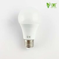 Bóng Đèn Led Tròn 3E LED LIGHT 9W Ánh Sáng Trung Tính 4000K - Hàng chính hãng