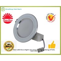Bóng Đèn LED tròn chiếu sáng gắn trần, ốp trần 9W Rạng Đông  AT10L 110/9W