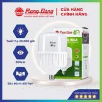Bóng đèn LED TRỤ 50W Rạng Đông, siêu sáng tiết kiệm điện Model LED TR140N1/50W QUÂN HIỀN