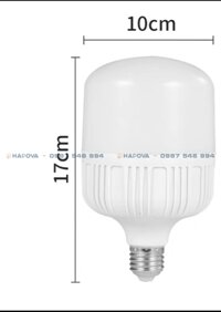Bóng đèn led trụ đủ công suất HAPOVA RINALA 3030 Ánh sáng Trắng