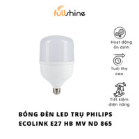 Bóng đèn LED trụ Philips Ecolink E27 25W 35W 45W thay thế bóng Compact công suất cao