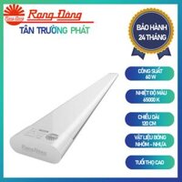 Bóng đèn LED Tuýp 1m2 60w nhôm nhựa Rạng Đông, siêu sáng tiết kiệm điện, Model M66 120060W