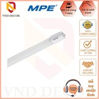 Bóng Đèn Led Tuýp 1m2 MPE 18w Ánh sáng trắng Mã: GT8-120T Glass Led Tube T8 chính hãng Bảo Hành 24 tháng