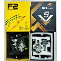 Bóng đèn Led V9 HCLight 6500K - Phiên bản nâng cấp của F2 6000k|Đèn Pha Led Ô tô Xe máy|Đèn led tự động các chân