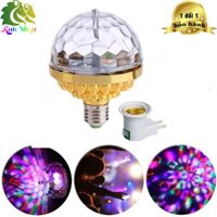 Bóng Đèn Led Vũ Trường Loại Tròn Xoay 7 Màu Rotating Lamp