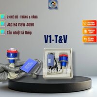 Bóng đèn led xe máy BMA V1 chính hãng bi cầu trắng/vàng