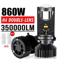 Bóng đèn led xe máy / đèn led T9 Pro ZACRO - LED Y6/T9 Bản 2025 Cho Xe Máy / ô tô , Có Chỉnh Loại Tốt đèn trợ sáng