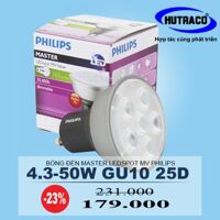 Bóng đèn MASTER LEDspot Philips 4.3-50W GU10
