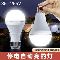 Bóng Đèn Mất Điện Hộ Gia Đình Đèn Khẩn Cấp Đèn LED Siêu Sáng Tiết Kiệm Năng Lượng Mất Điện Cảm Ứng Độ Sáng Nước Đo Graphene Sợi Bạc