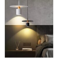 [Bóng đèn miễn phí] Đèn thả hiện đại tối giản Bắc Âu Đèn mặt dây chuyền đĩa bay cho đèn trần phòng ngủ nhà hàng