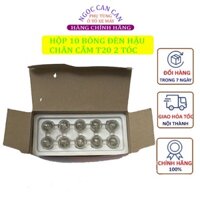 Bóng đèn ô tô, đèn hậu , đèn lùi chân cắm T20 12V 21/5W 2 Tóc ( hộp 10 bóng)