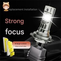 Bóng đèn ô tô, H7, Bóng đèn Halogen sáng hơn 400%, Plug-In H7, Đèn pha Led ô tô Spotlight, 2 gói YKD0321