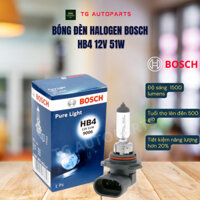 Bóng đèn ô tô halogen HB4 Bosch chính hãng cao cấp, ánh sáng mạnh mẽ, tuổi thọ cao, dễ dàng lắp đặt - TG Autoparts