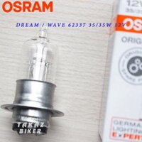 Bong đen Osram Halogen trươc xe may dung cho xe Dream - Wave 62337RV