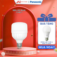 Bóng Đèn Panasonic LED Bulb Trụ T Siêu Sáng Tiết Kiệm Điện 20W 30W 50W Ánh Sáng Trắng